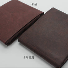 画像をギャラリービューアに読み込む, Kamino Wallet は紙製ながら、手作業でシワ加工が施された表面の質感はまるで革のよう。使い込む程に風合いが増してくる、自然素材ならではの経年変化をお楽しみいただけます。