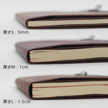 画像をギャラリービューアに読み込む, ノートカバー A6