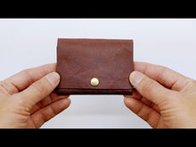 ギャラリービューア小さい三つ折り財布（小銭入れ無し）に読み込んでビデオを見る

